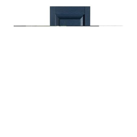 MR MXYZPTLK Perfect Shutters IR521567004 Premier Raised Panel Exterior Decorative Shutters; Bedford Blue - 15 x 67 in. IR521567004